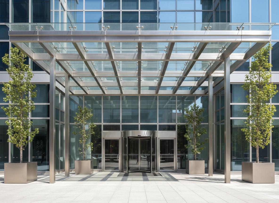 Steel and Glass Canopy